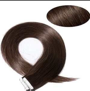 #2 Dark Brown NEW Tape in Hair Extensions THICK 16 inches